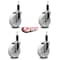 Service Caster 5'' Nylon Wheel Swivel 1-1/8'' Expanding Stem Caster Set, 4PK SCC-EX20S514-NYS-118-4 - alternate 3